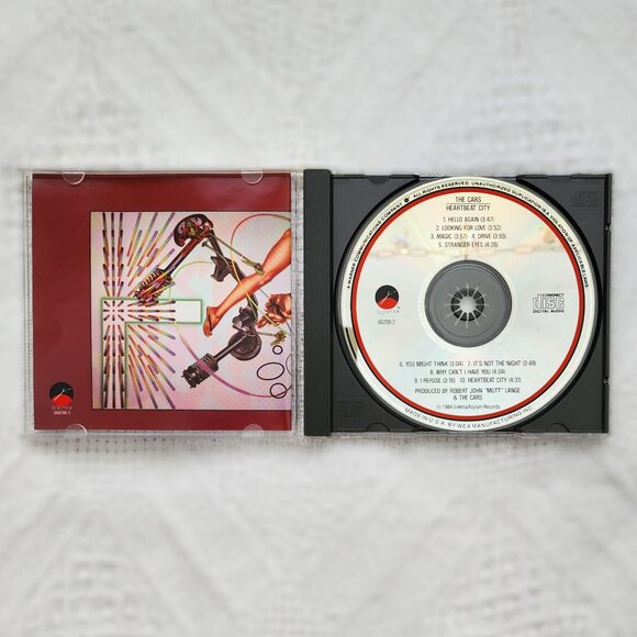 The Cars Heartbeat City CD - Picture 3 of 3